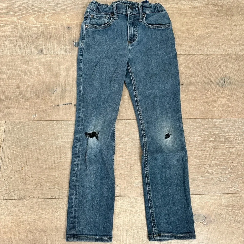 GAP Kids Blue Distressed Jeans